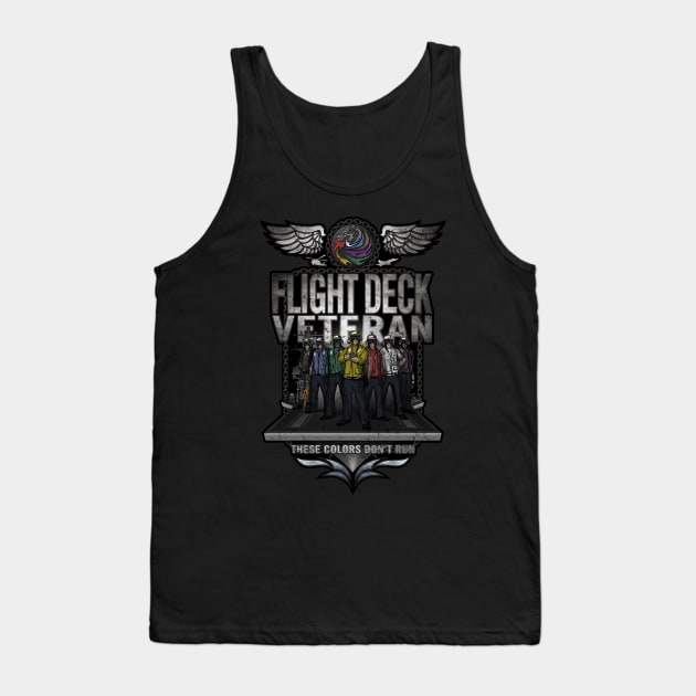 Flight Deck Veteran Tank Top by hobrath